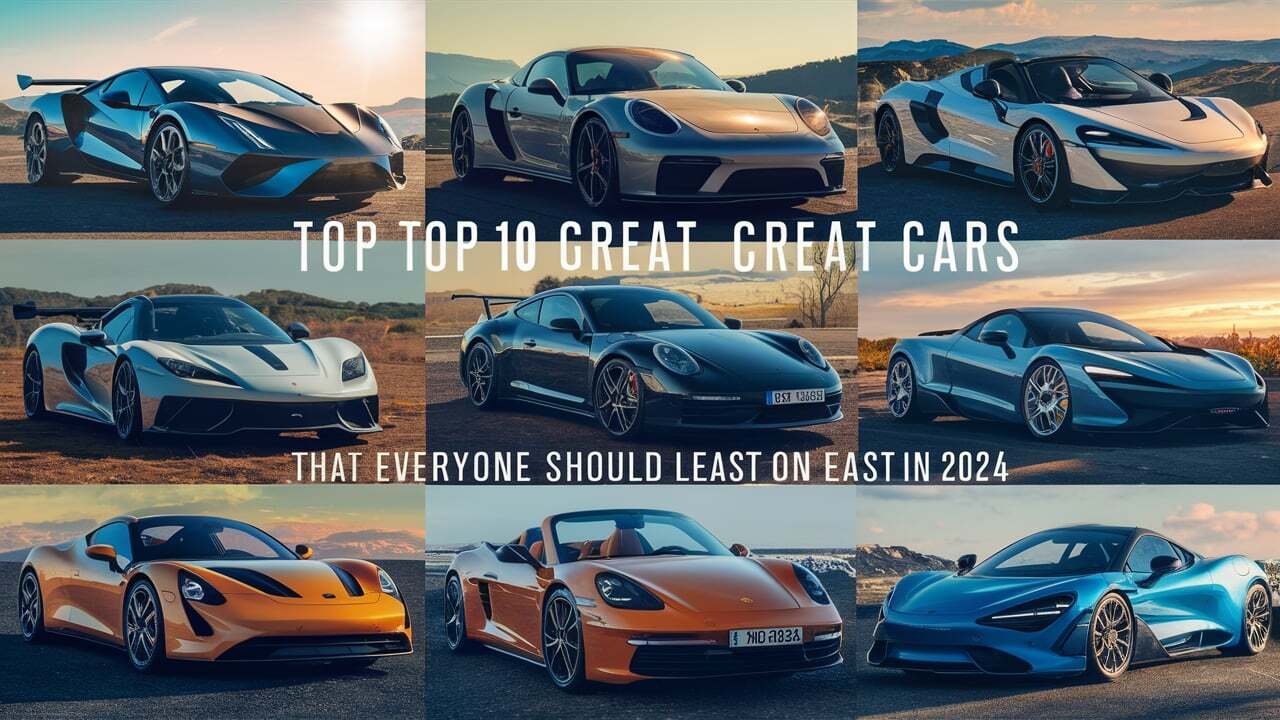 Great Cars Everyone Should Drive at Least Once in 2024
