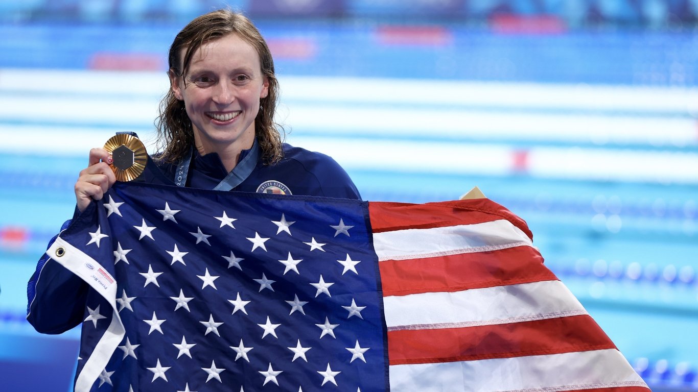 Katie Ledecky Makes History with 9th Gold Medal: Most by American Female Olympian